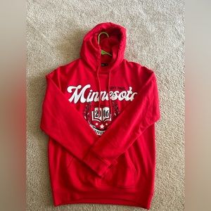 Minnesota red hoodie
